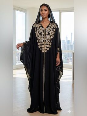 Luxurious Dubai Fashion Abaya Dress